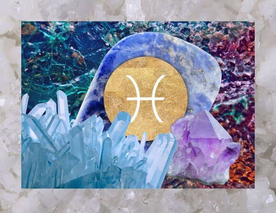 pisces season crystals