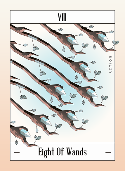 eight of wands