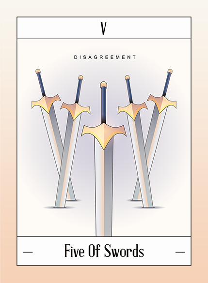 five of swords
