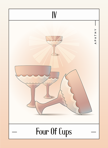 four of cups