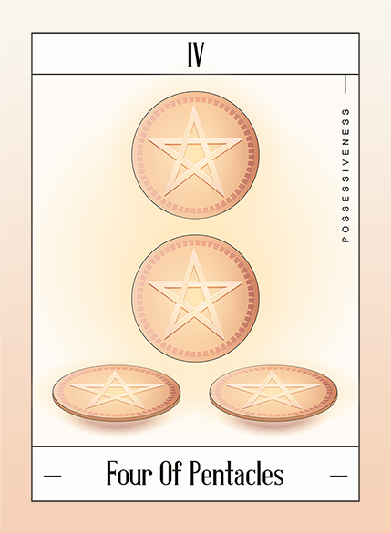 four of pentacles