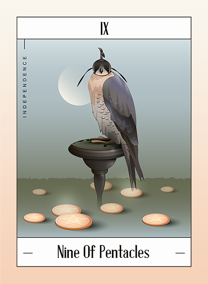 nine of pentacles