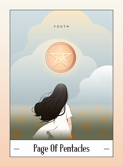 page of pentacles