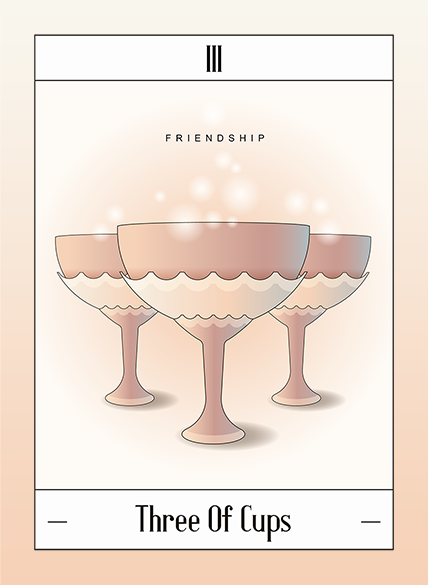 three of cups